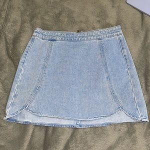 Kendall & Kylie denim skirt
